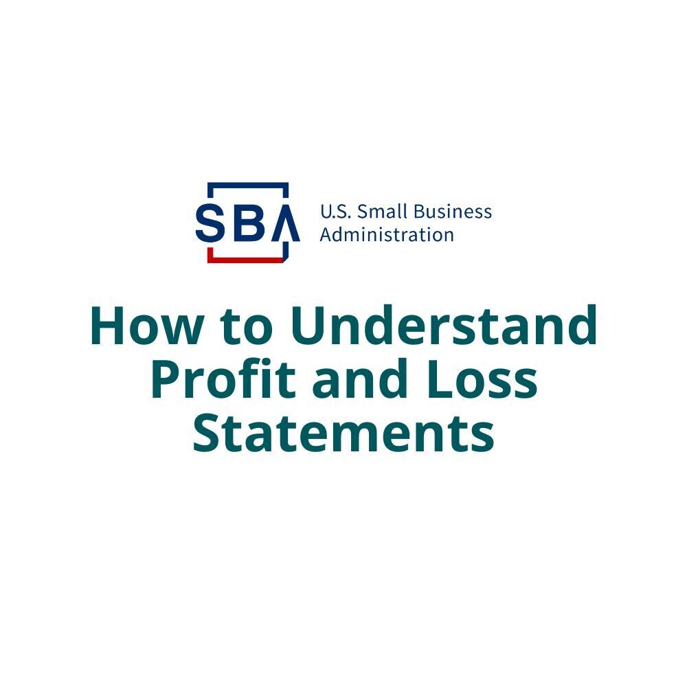 SBA Understand profit and loss square tile