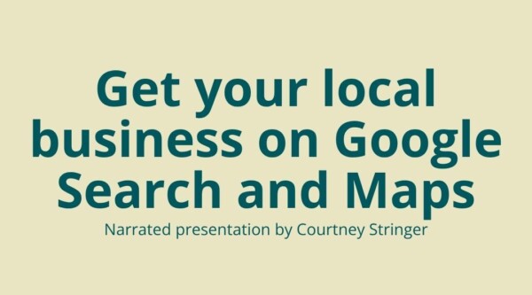 Get your local business on Google Search and Maps