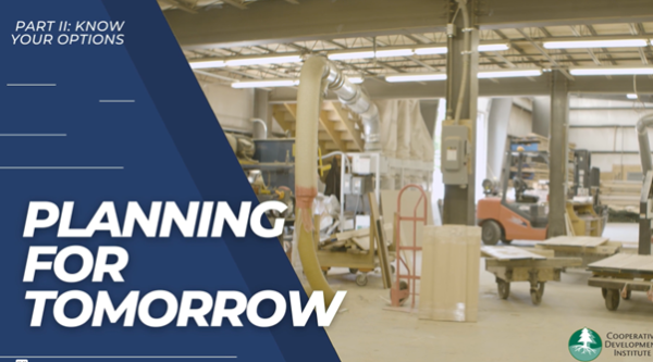 Planning for tomorrow part II Know Your Options