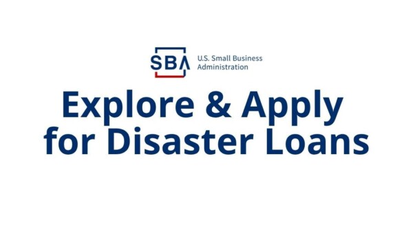 SBA apply for disaster loans horiz tile