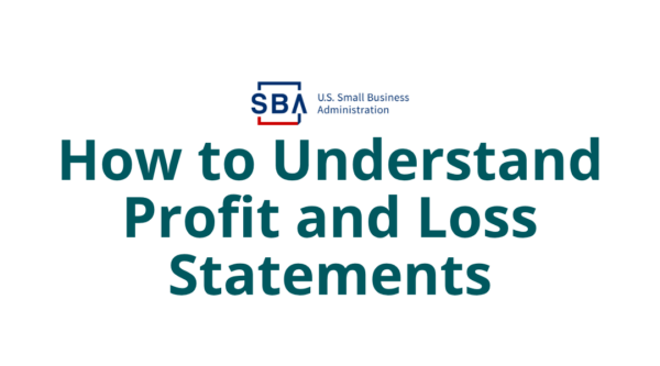 SBA understand profit and loss