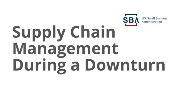 Supply chain mgt in downturn horiz tile