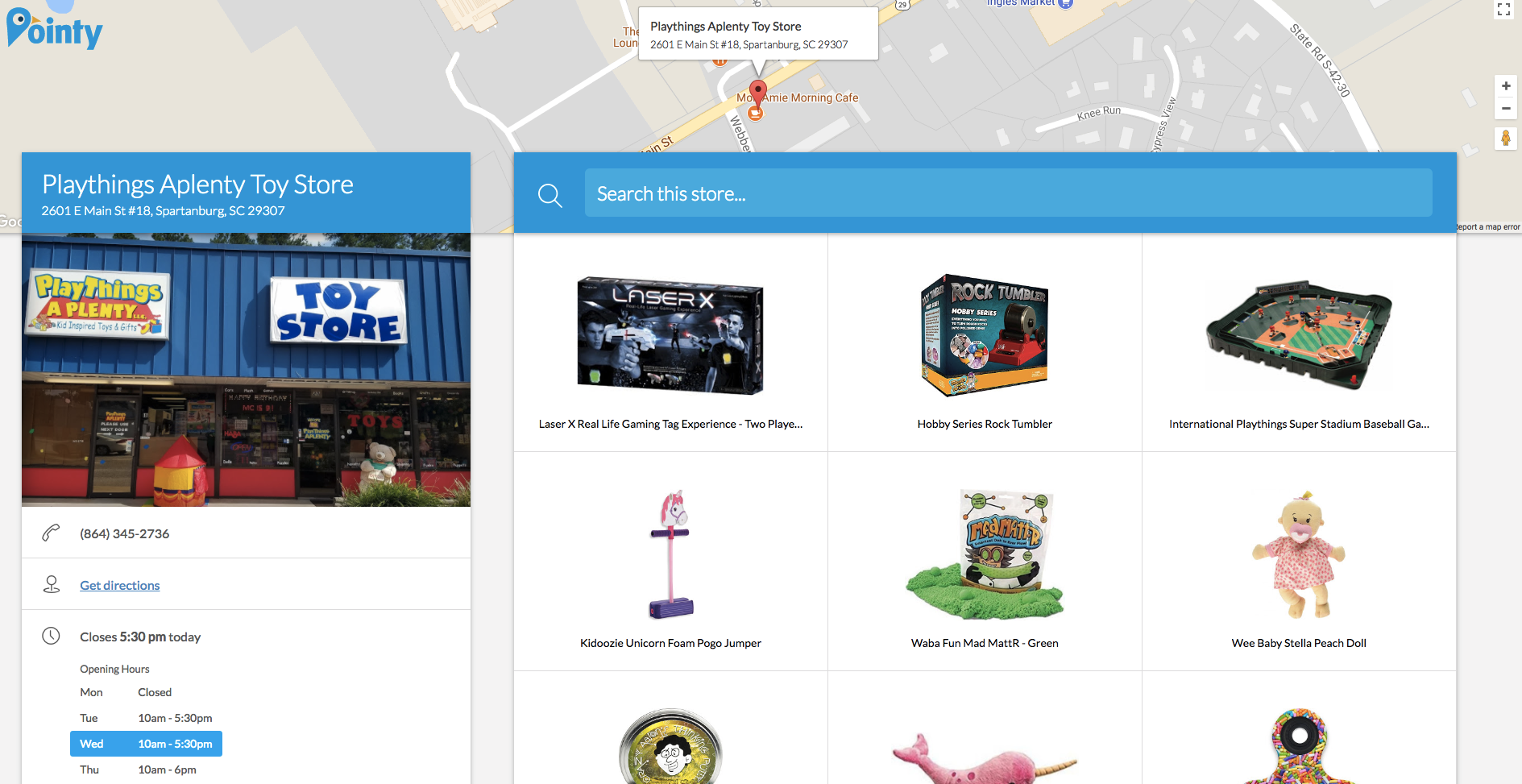 Attract Customers By Displaying Products Online - Pointy Image