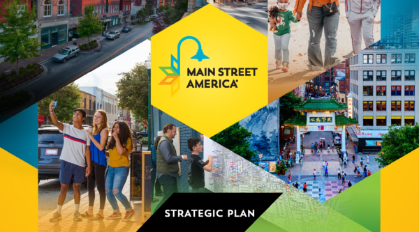 Portada del Plan Estratégico de Main Street America