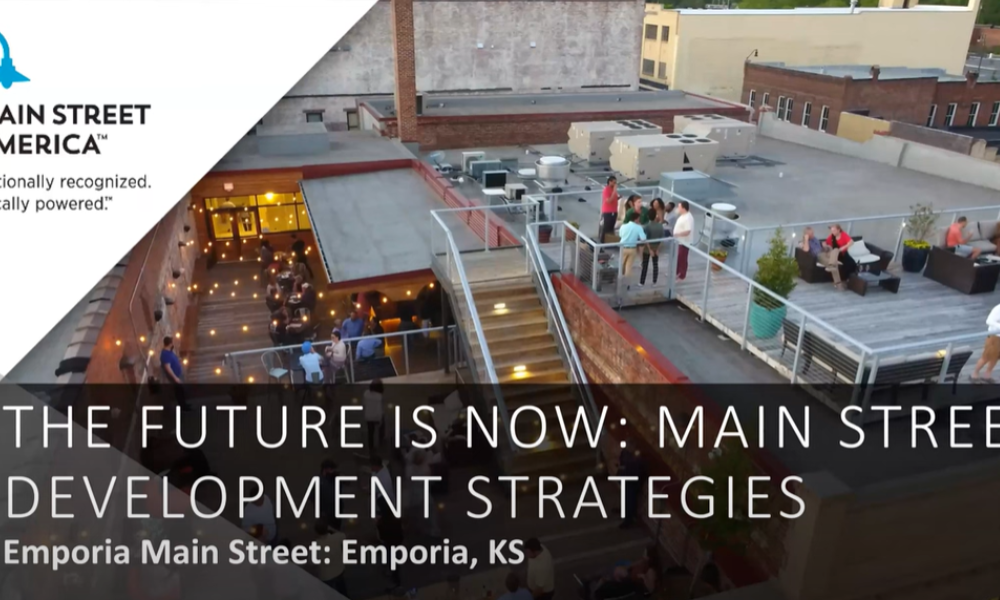 The future is now thumbnail featuring a rooftop event space