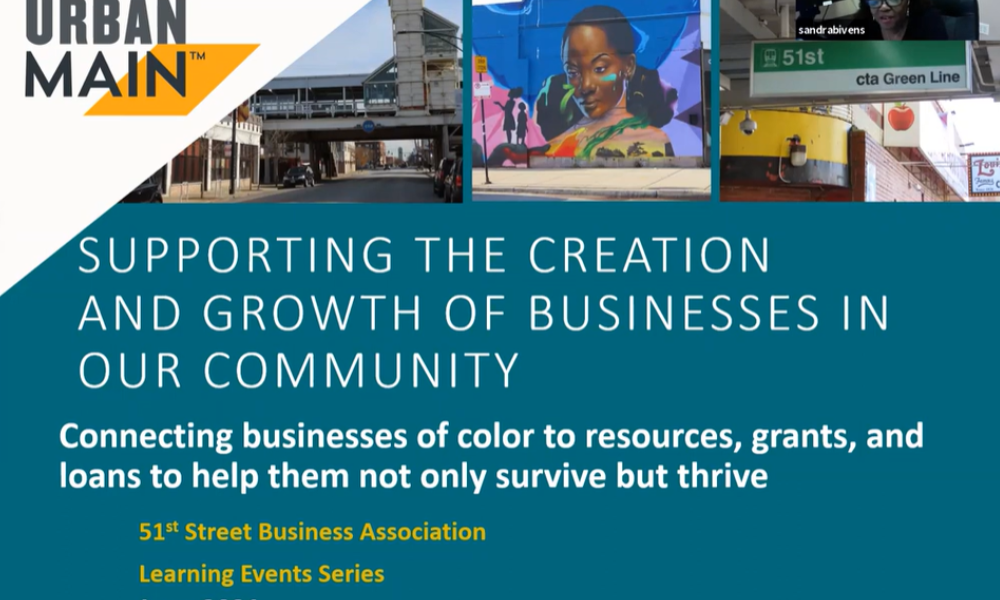 Supporting the Creation & Growth of Businesses in Our Communities
