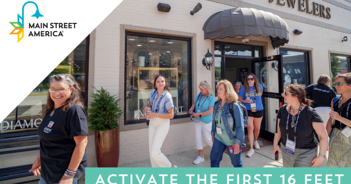 Activate the First 16 Feet | Main Street America