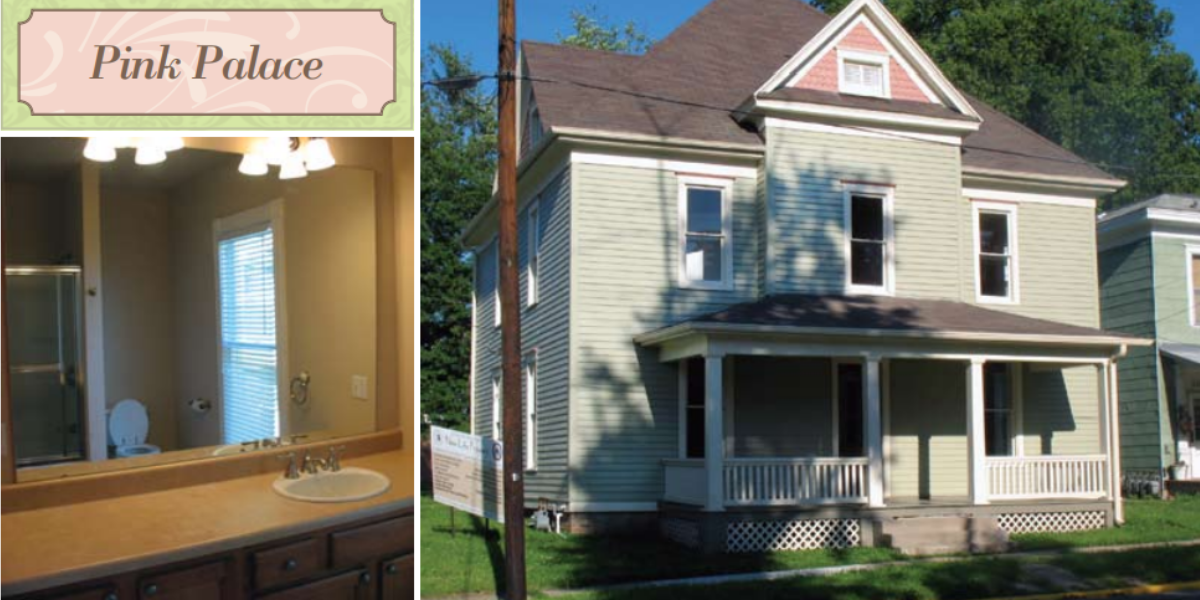 Interior and exterior shots of a historic victorian building