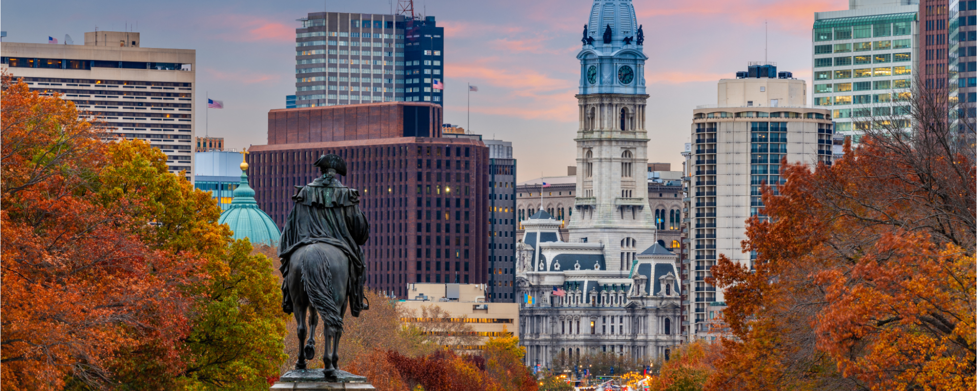 Foto del horizonte de Filadelfia