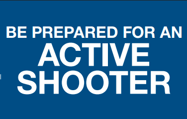 be prepared for an active shooter