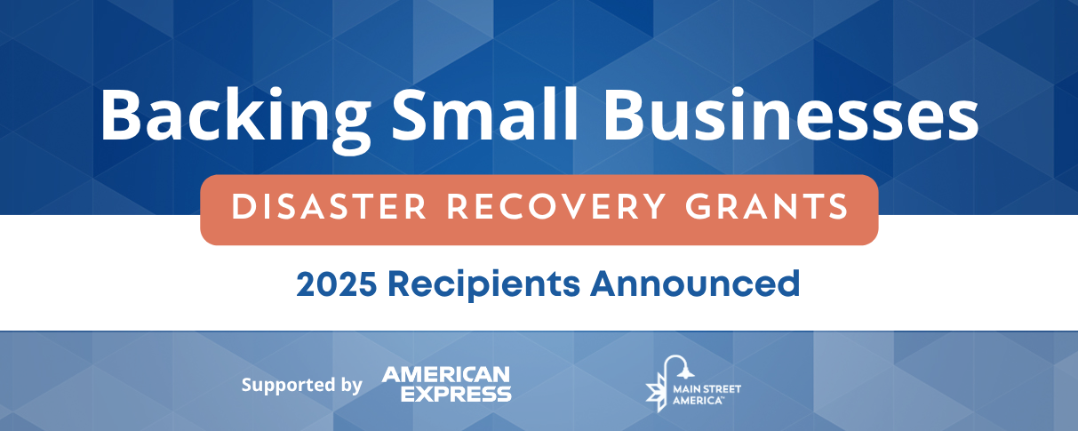 American Express Backing Small Businesses Disaster Recovery Grantee Announcement