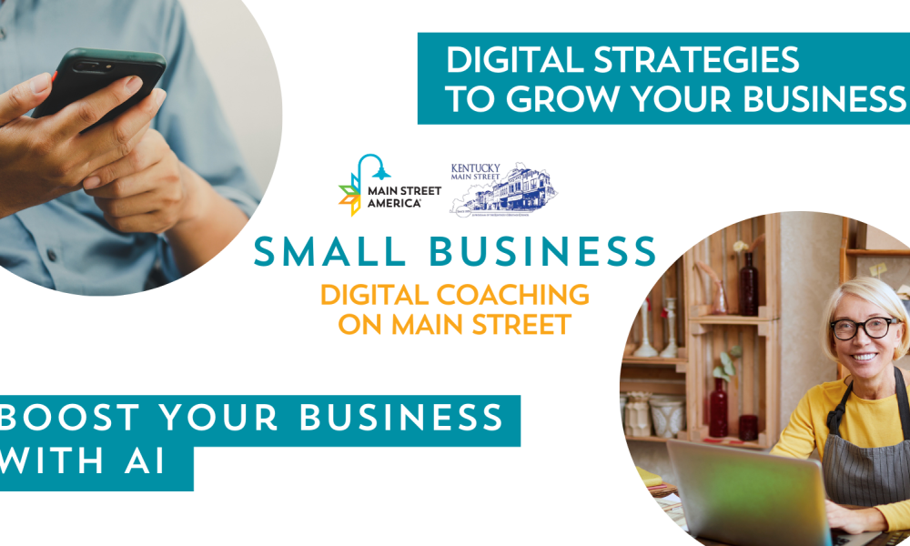 USDA Kentucky Main Street Digital Trainers Workshop: Boost Your Business With AI