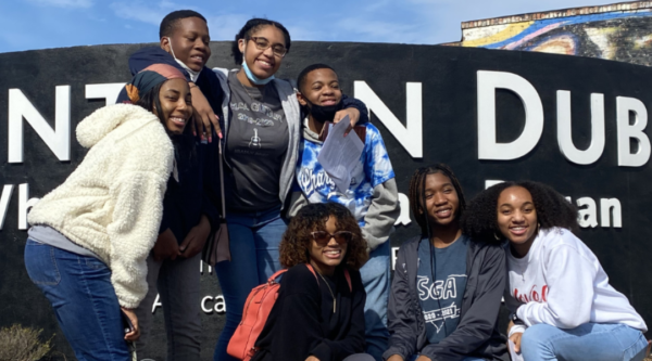 Children Visiting Dublin from Eagles Landing Christian Academy in McDonough.