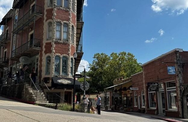 Historic brick buildings