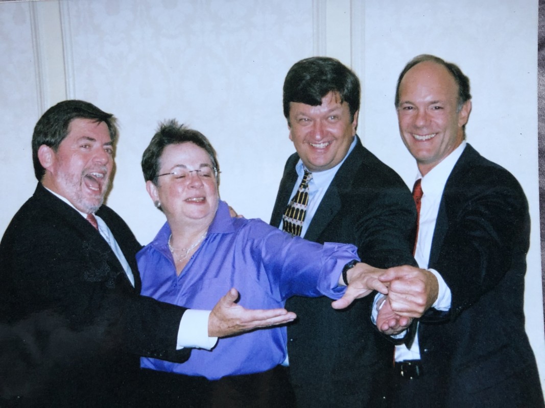 Tom Moriarty, Mary Means, Scott Gerloff, and Clark Schoettle